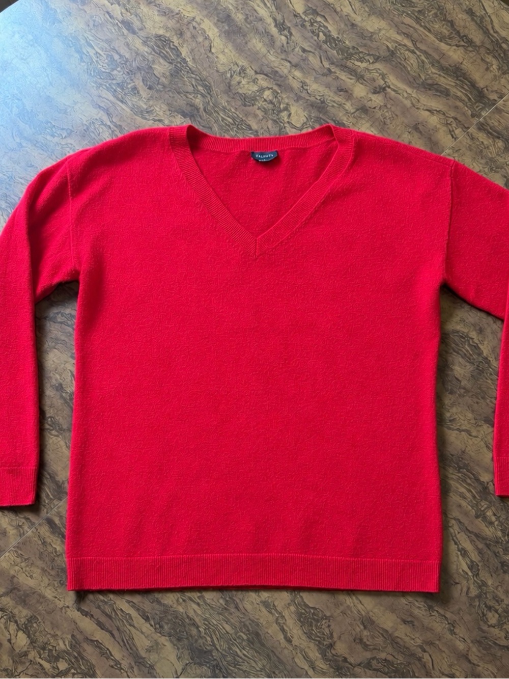 Talbots 100% Cashmere Women's V-Neck Sweater Size Large - Picture 3 of 5
